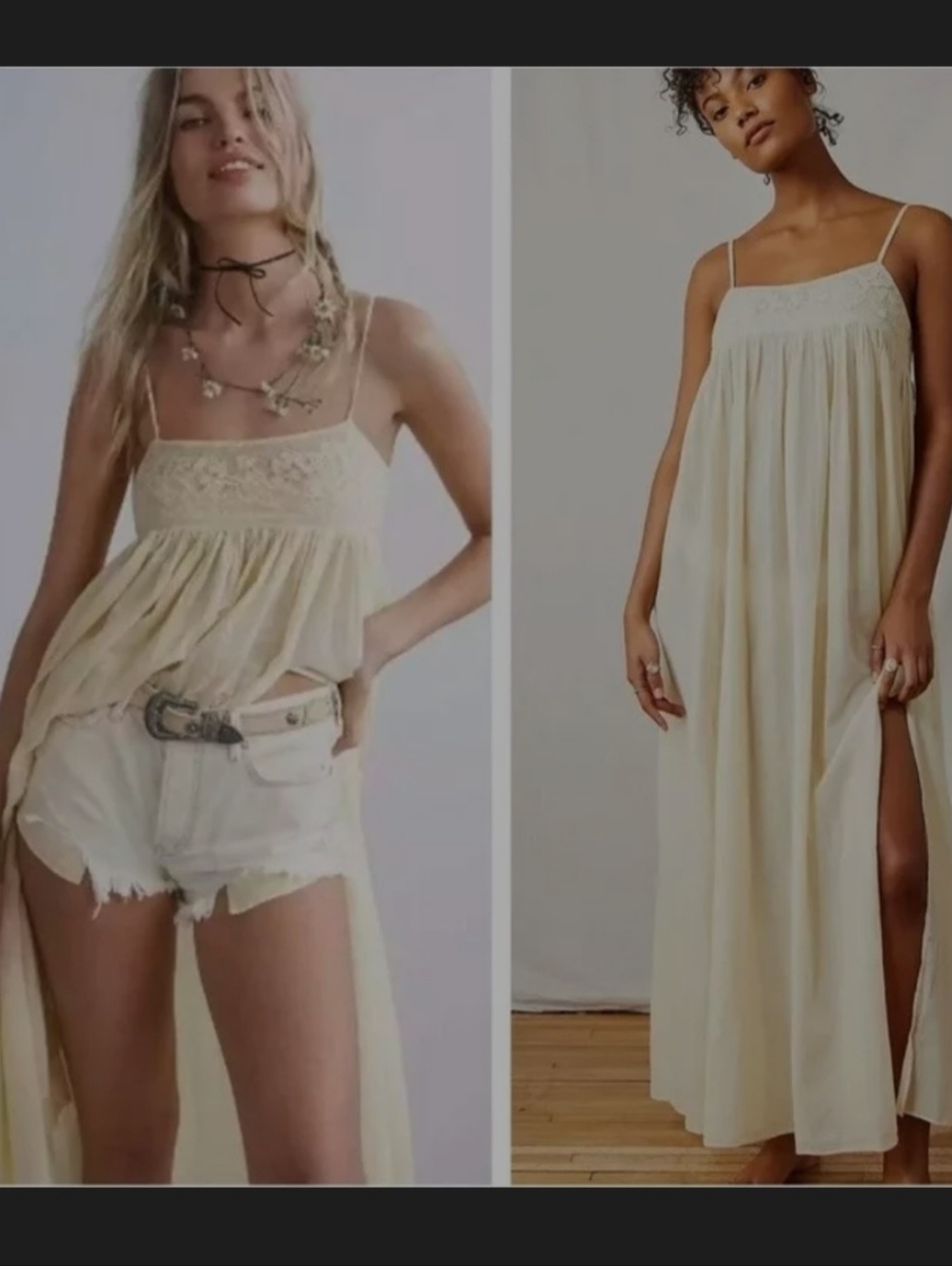 NWT Free People Blush Peach Maxi Slip Dress
